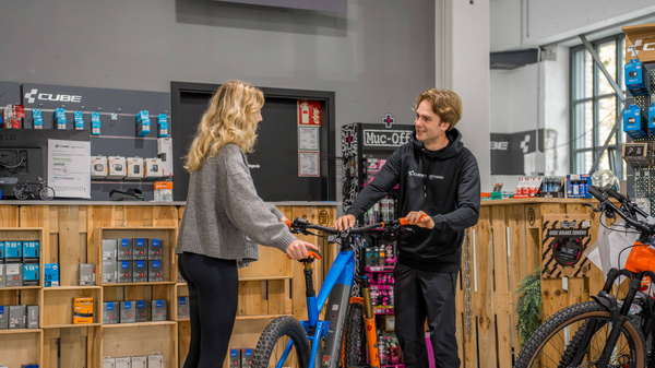 CUBE Store Göttingen Dienstrad-Leasing Sortiment