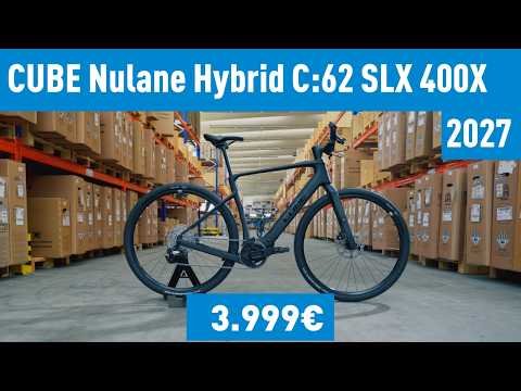 Cube Nulane Hybrid C:62 SLX 400X FE mineralblack´n´orange 2027