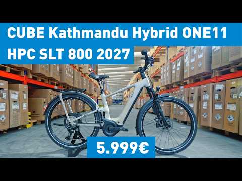 Cube Kathmandu Hybrid ONE11 HPC SLT 800 carbon´n´silverdust Easy Entry 2027