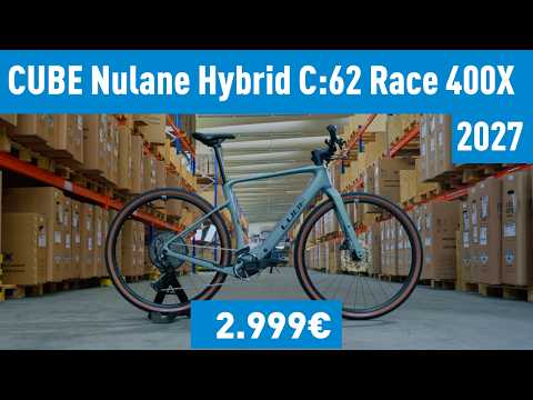 Cube Nulane Hybrid C:62 Race 400X FE seagrey´n´black 2027
