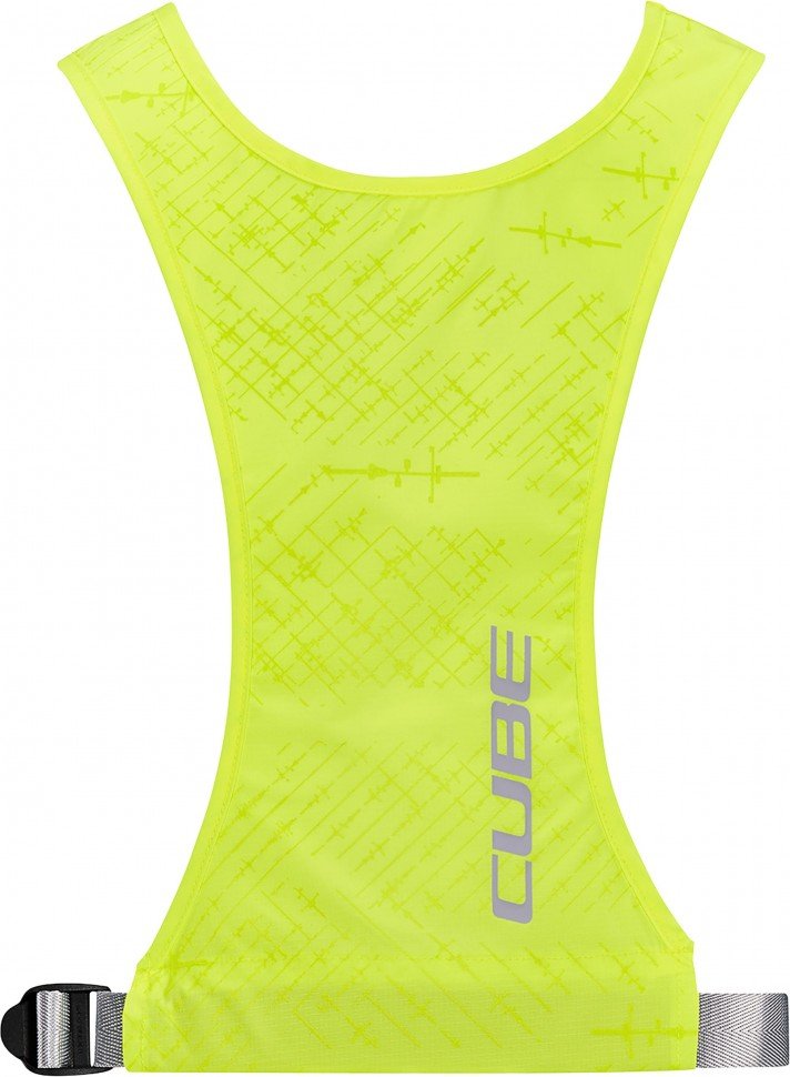 CUBE JUNIOR Safety Weste Standard yellow