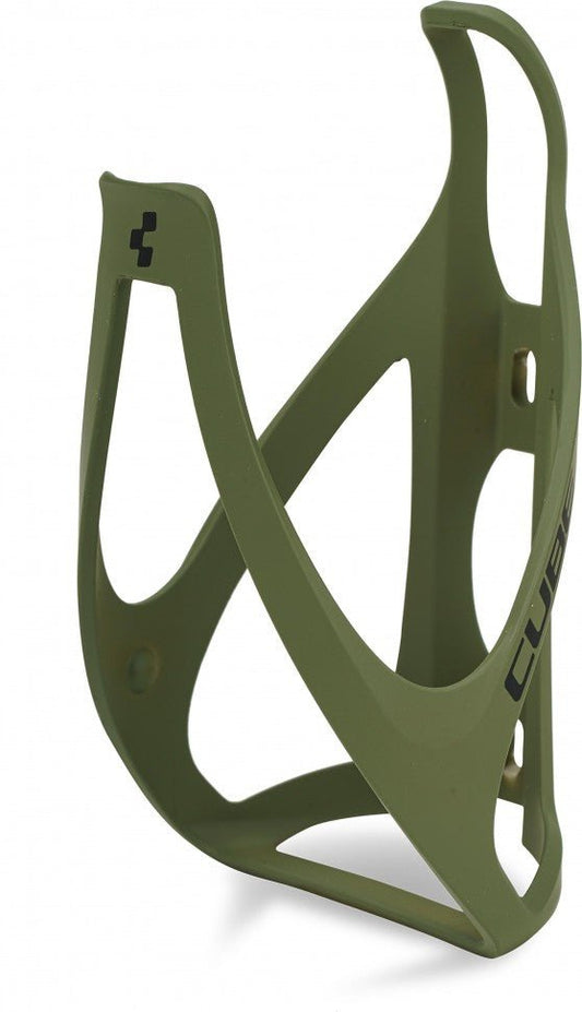 CUBE Flaschenhalter HPP Sidecage matt olive´n´glossy black