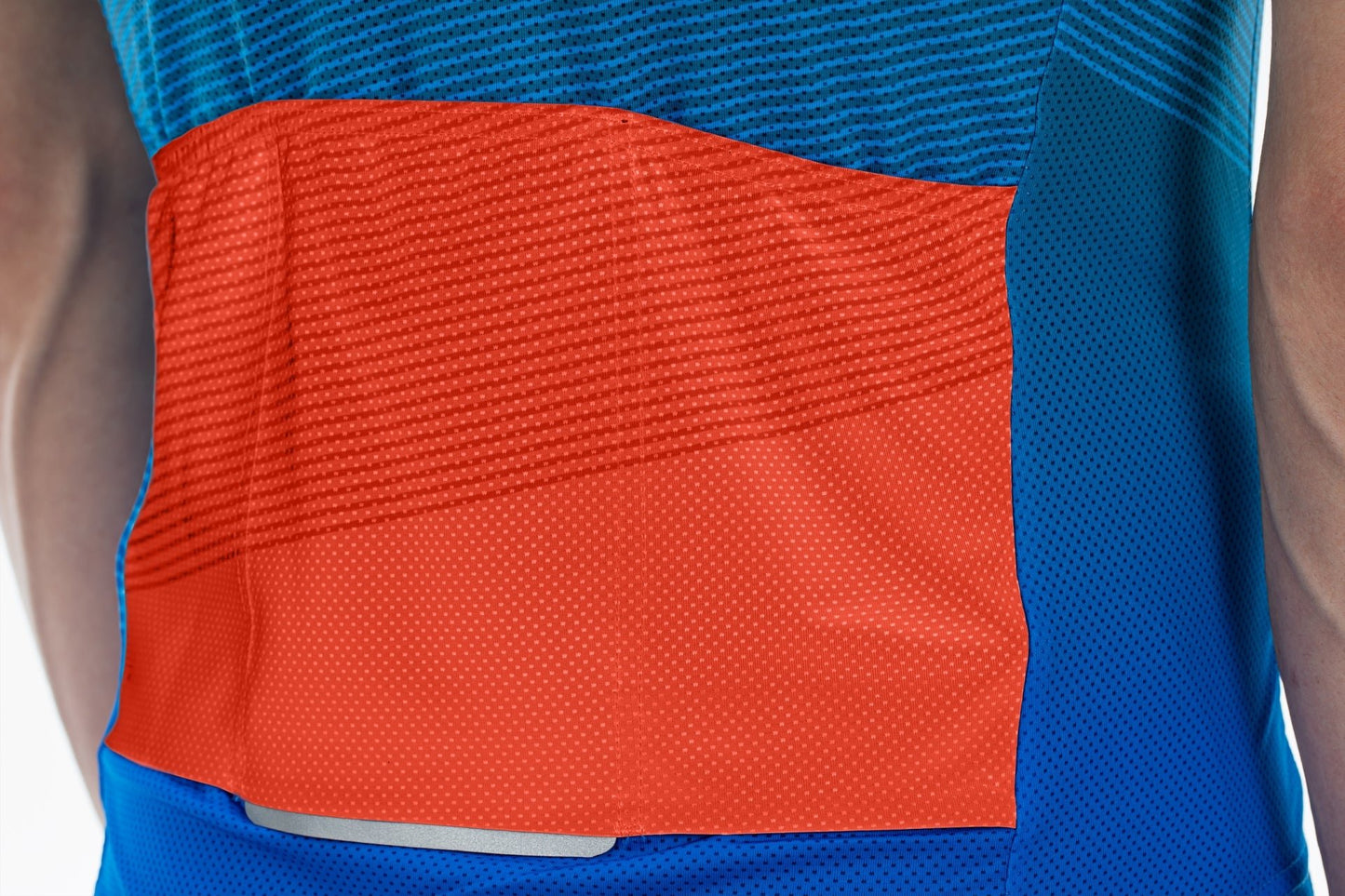 CUBE TEAMLINE Trikot CMPT kurzarm blue´n´red´n´grey M