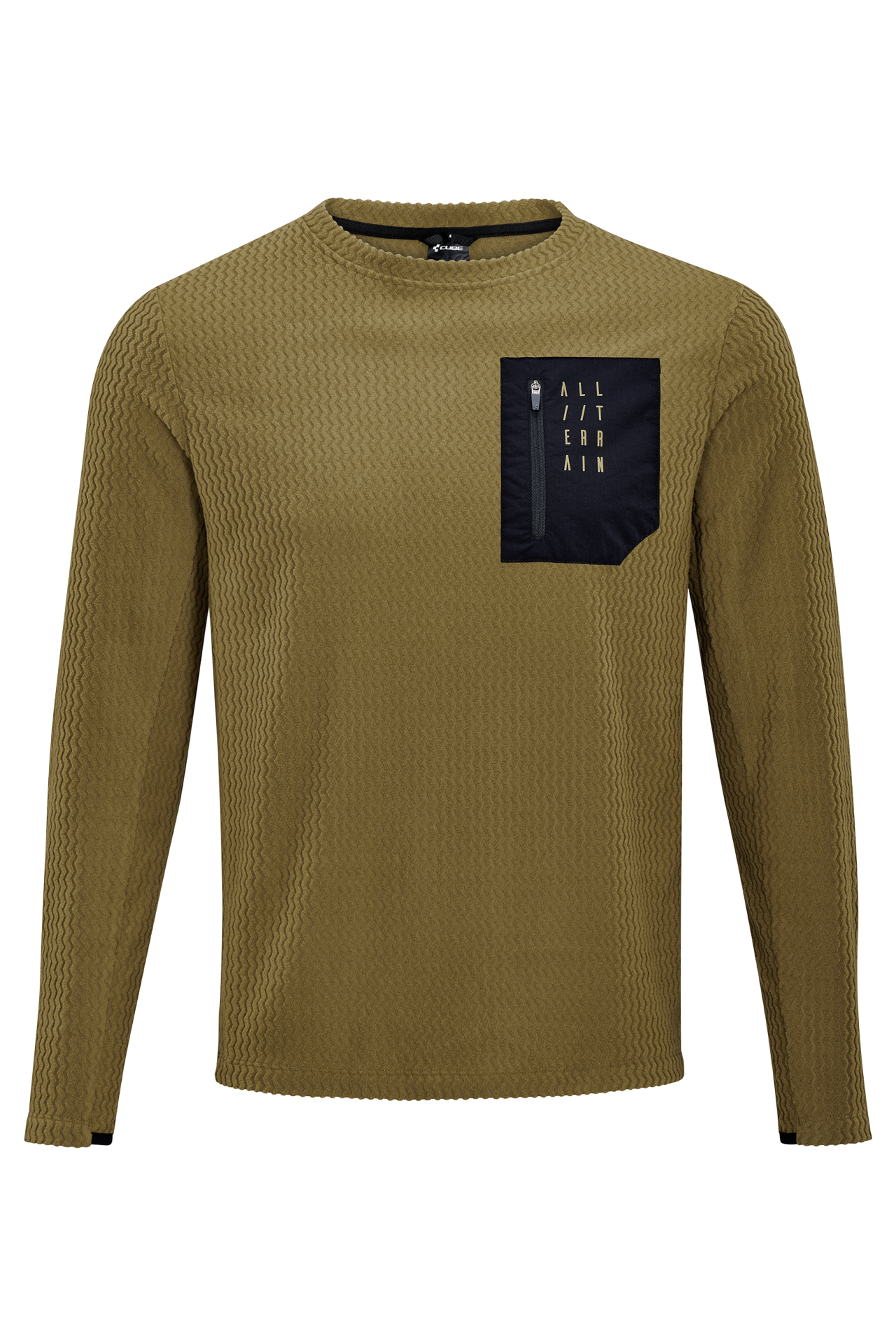 CUBE ATX Fleece Trikot langarm brown XXL