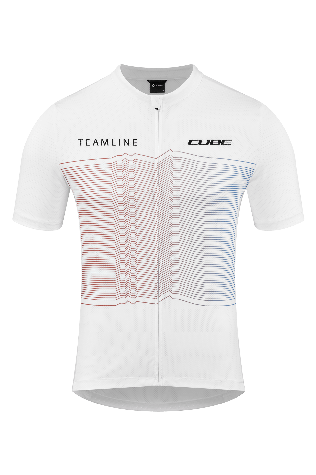 CUBE TEAMLINE Trikot CMPT kurzarm white M