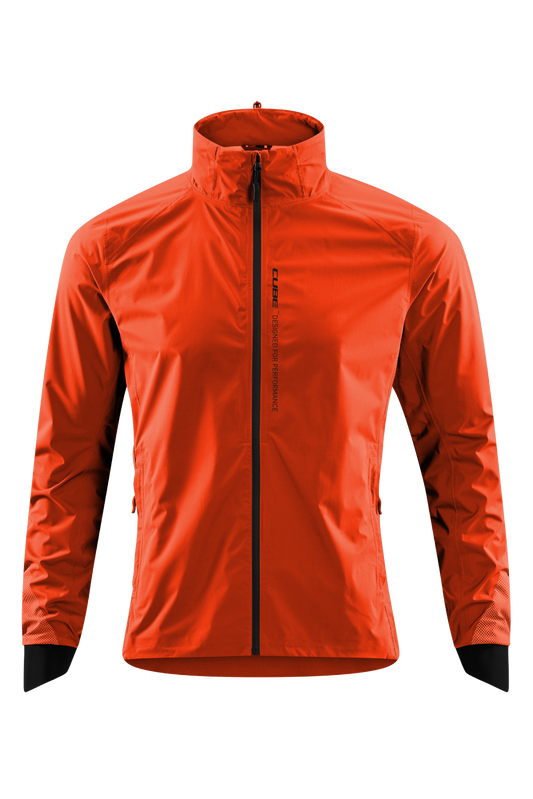 CUBE BLACKLINE Regenjacke orange XS
