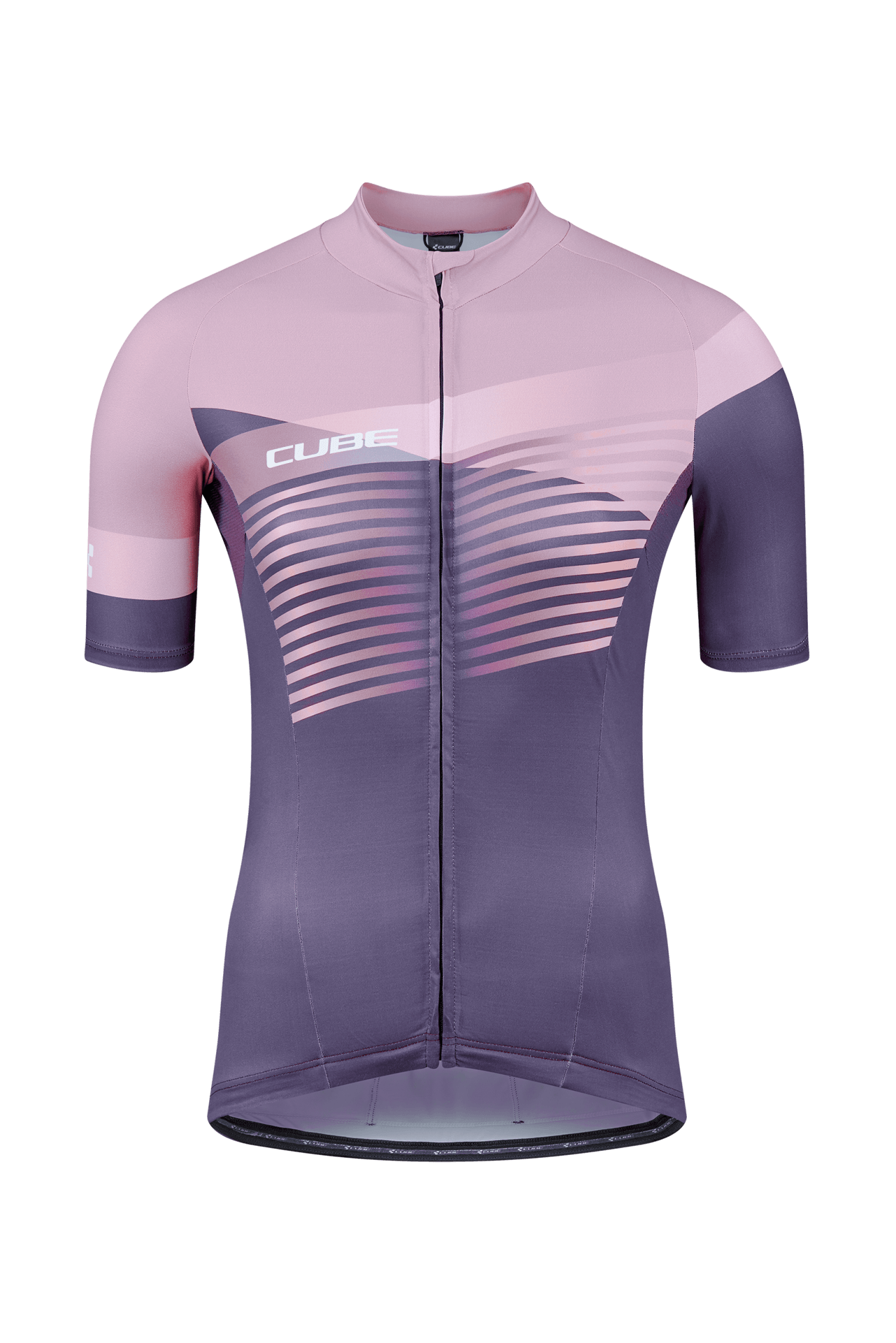 CUBE TEAMLINE WS Trikot kurzarm violet´n´rose (36) S