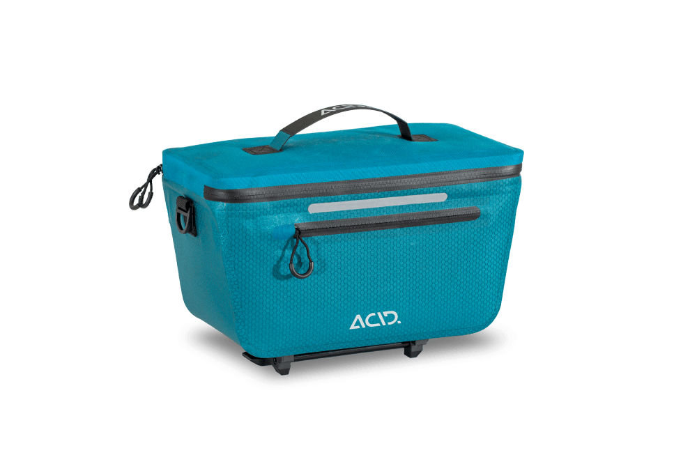ACID Gepäckträgertasche PRO 10 RILink dark blue´n´black