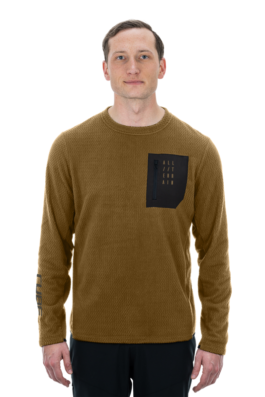 CUBE ATX Fleece Trikot langarm brown XXL