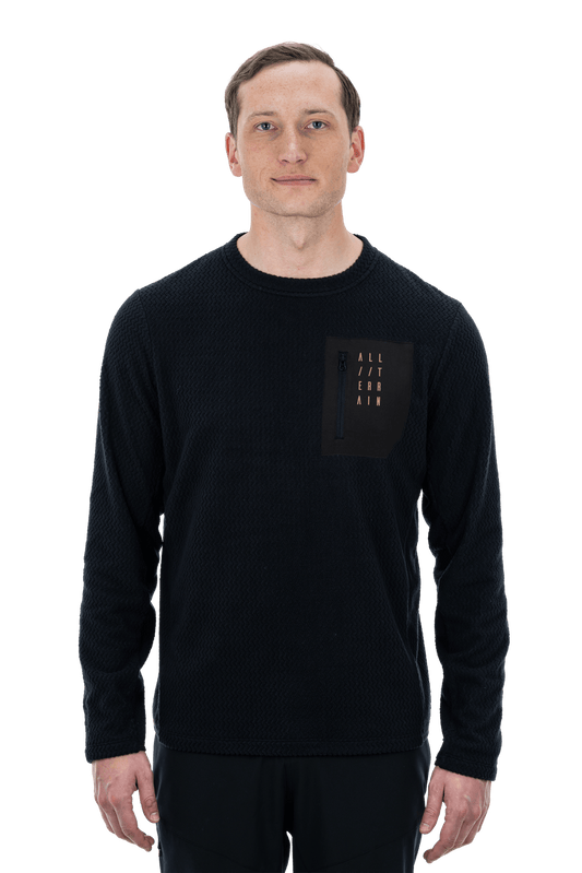 CUBE ATX Fleece Trikot langarm black L