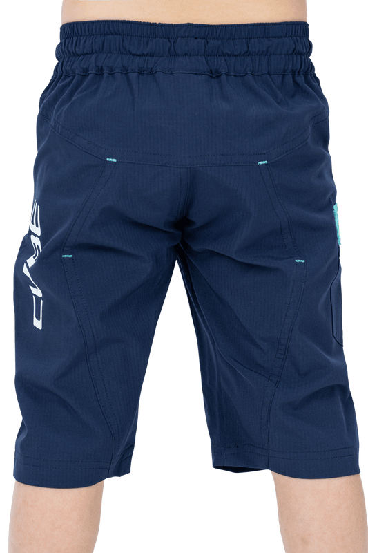 CUBE TEAMLINE Baggy Shorts ROOKIE blue´n´mint (98/104) XS