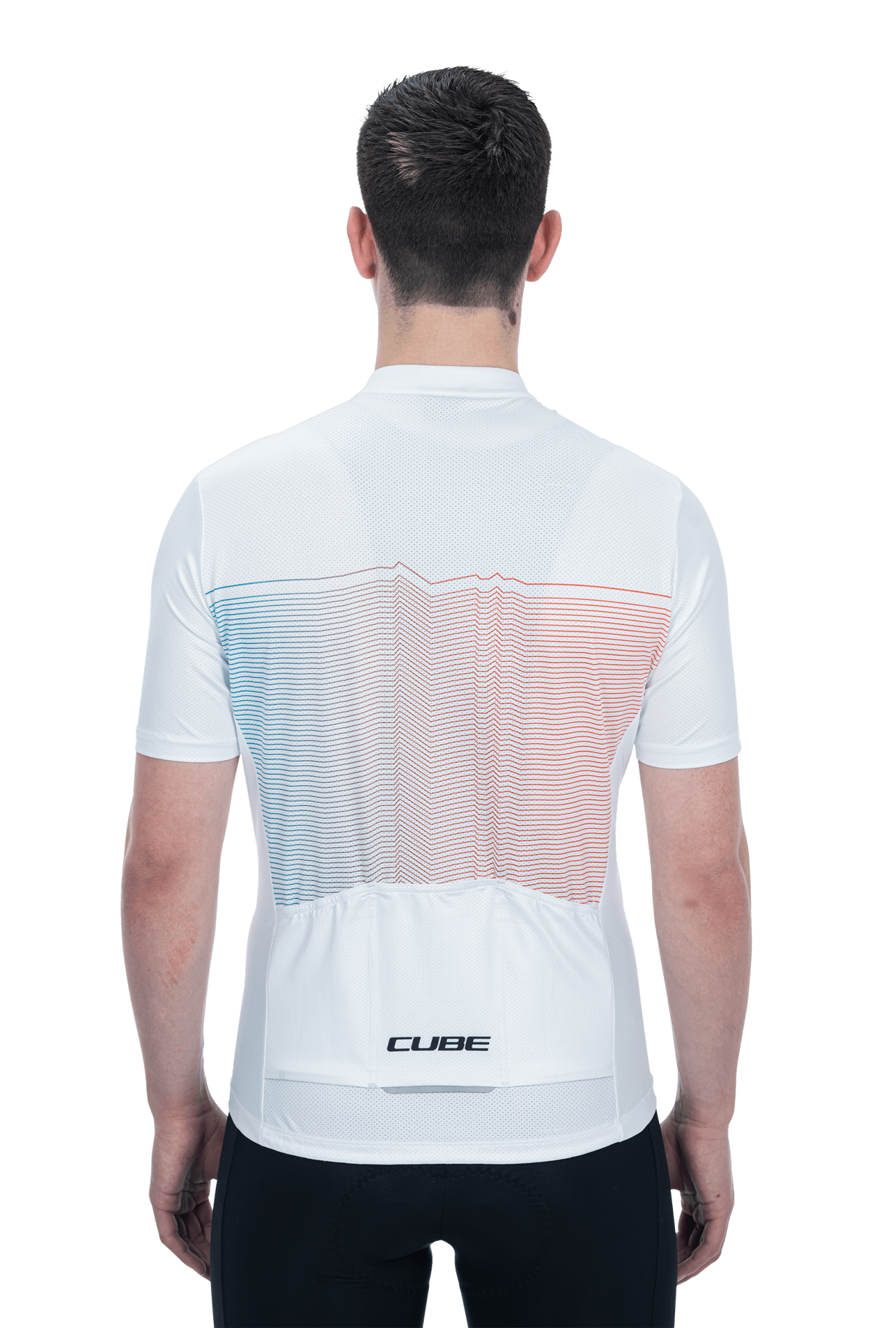 CUBE TEAMLINE Trikot CMPT kurzarm white M
