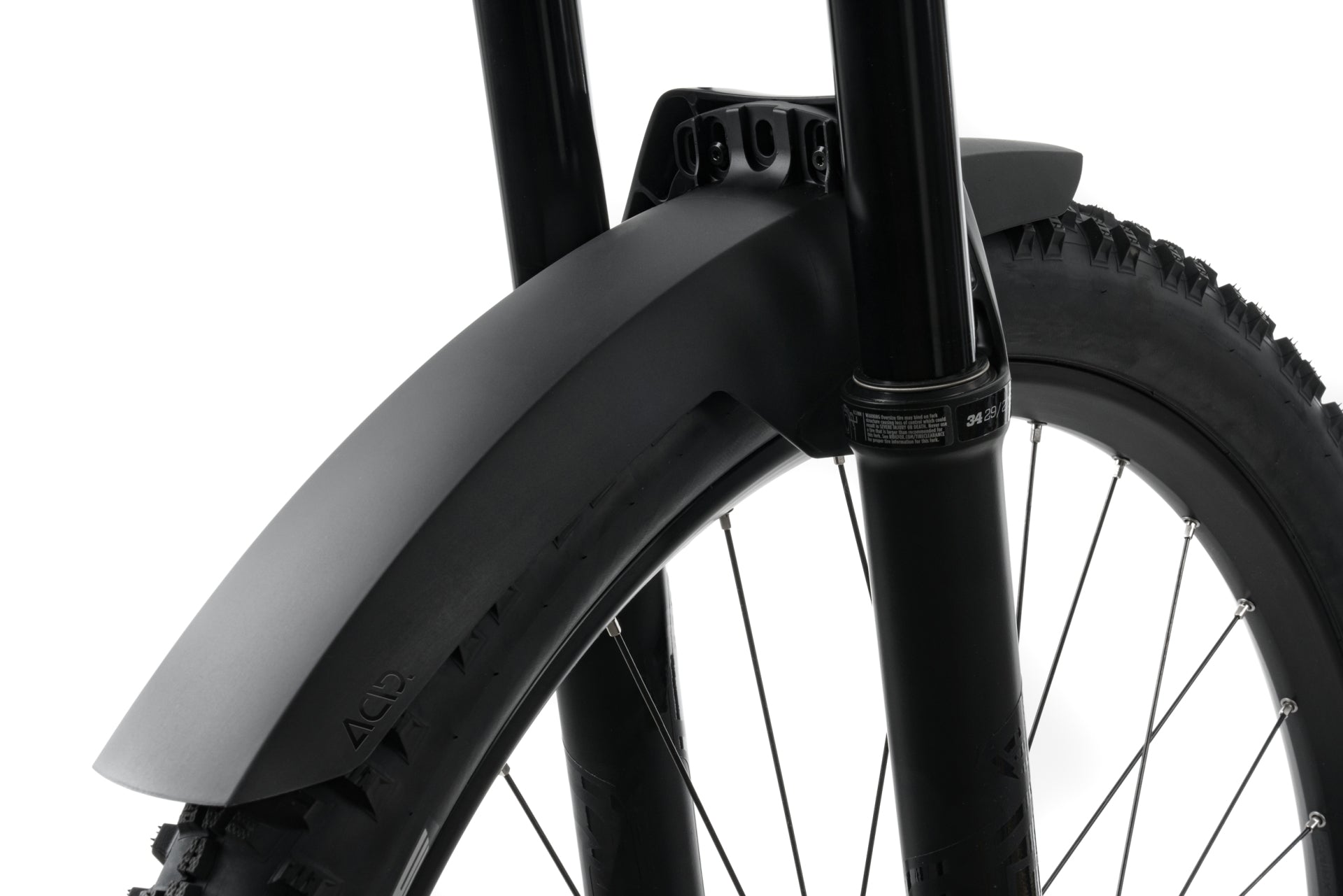 ACID Schutzblech MUD SHIELD vorne lang black