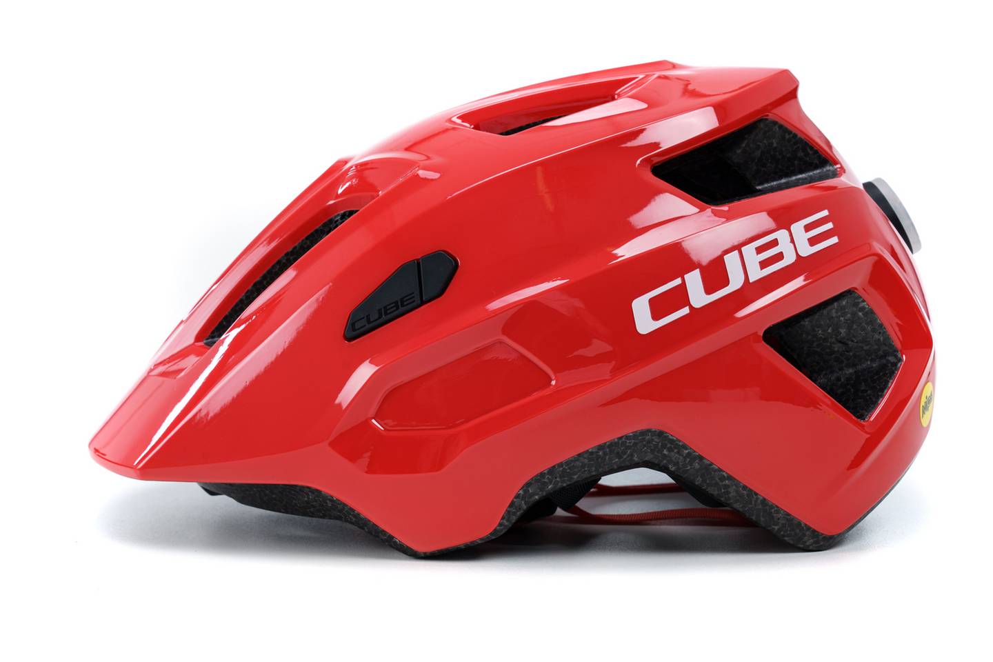 CUBE Helm LINOK glossy red S (49-55)