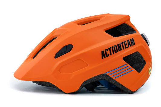 CUBE Helm LINOK X Actionteam matt orange´n´blue S