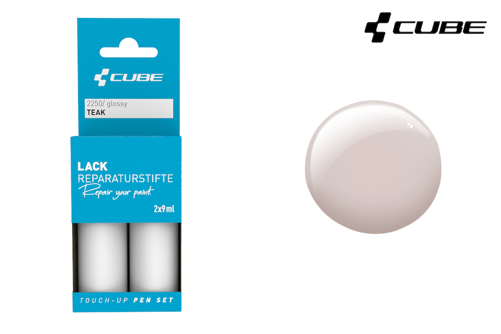 CUBE Lackstift Set TEAK glossy 2250
